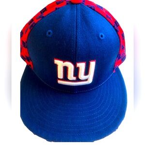 NWT NY Giants NFL screen printed hat